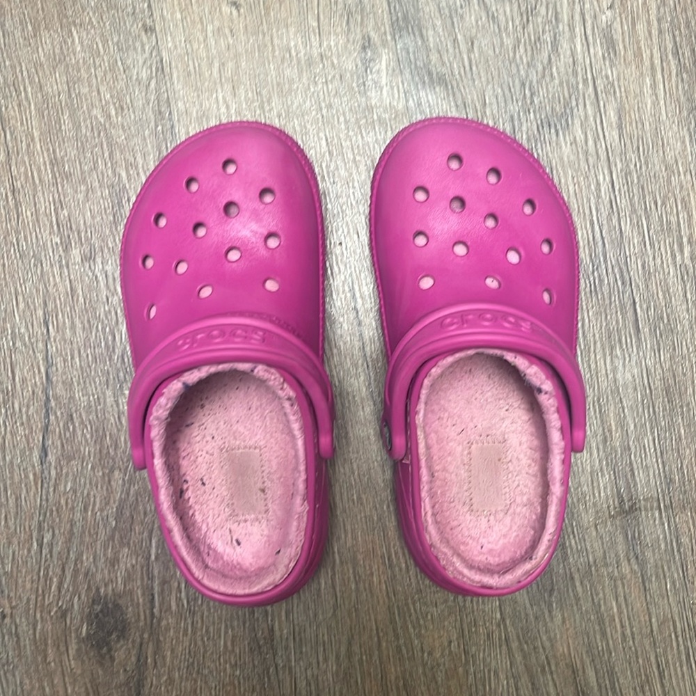 Warm Crocs M3 W5 used great condition